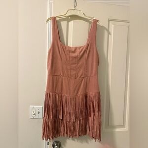 TRIXXI Fringe Dress NWT XL